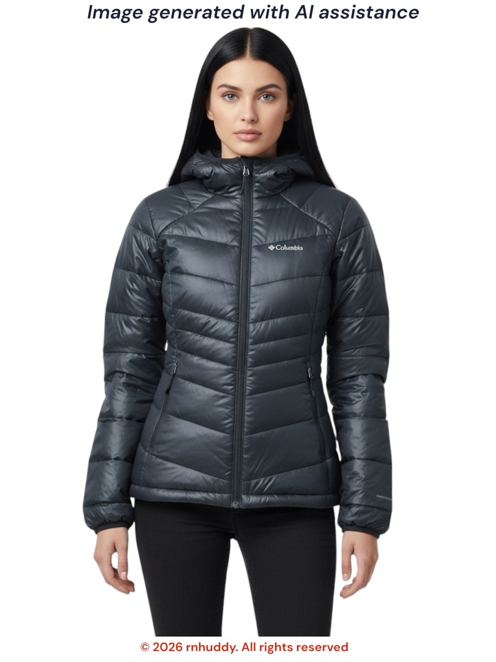 Columbia S hooded Gold 650 TurboDown Radial Down Jacket